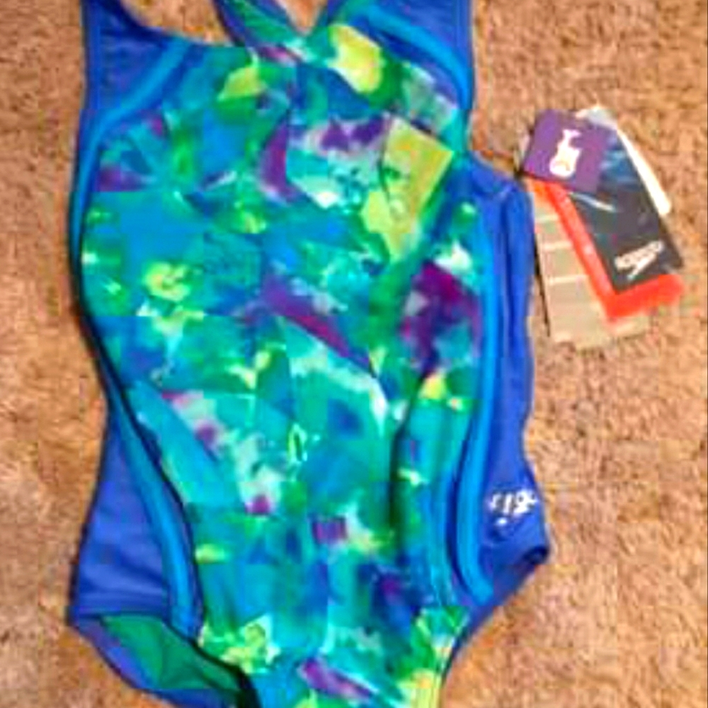 Speedo Size 7 Girl's Swimsuit